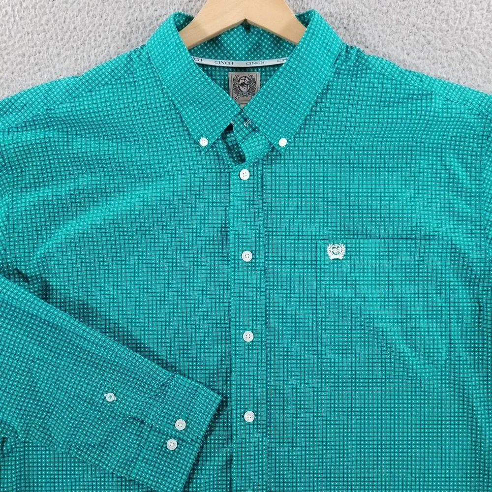 Cinch shirt green
